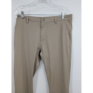 Rhone Men's Commuter Pants Performance Chino Khaki sz 32